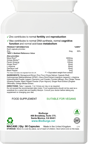 Maca Ultra Vitality - Image 2